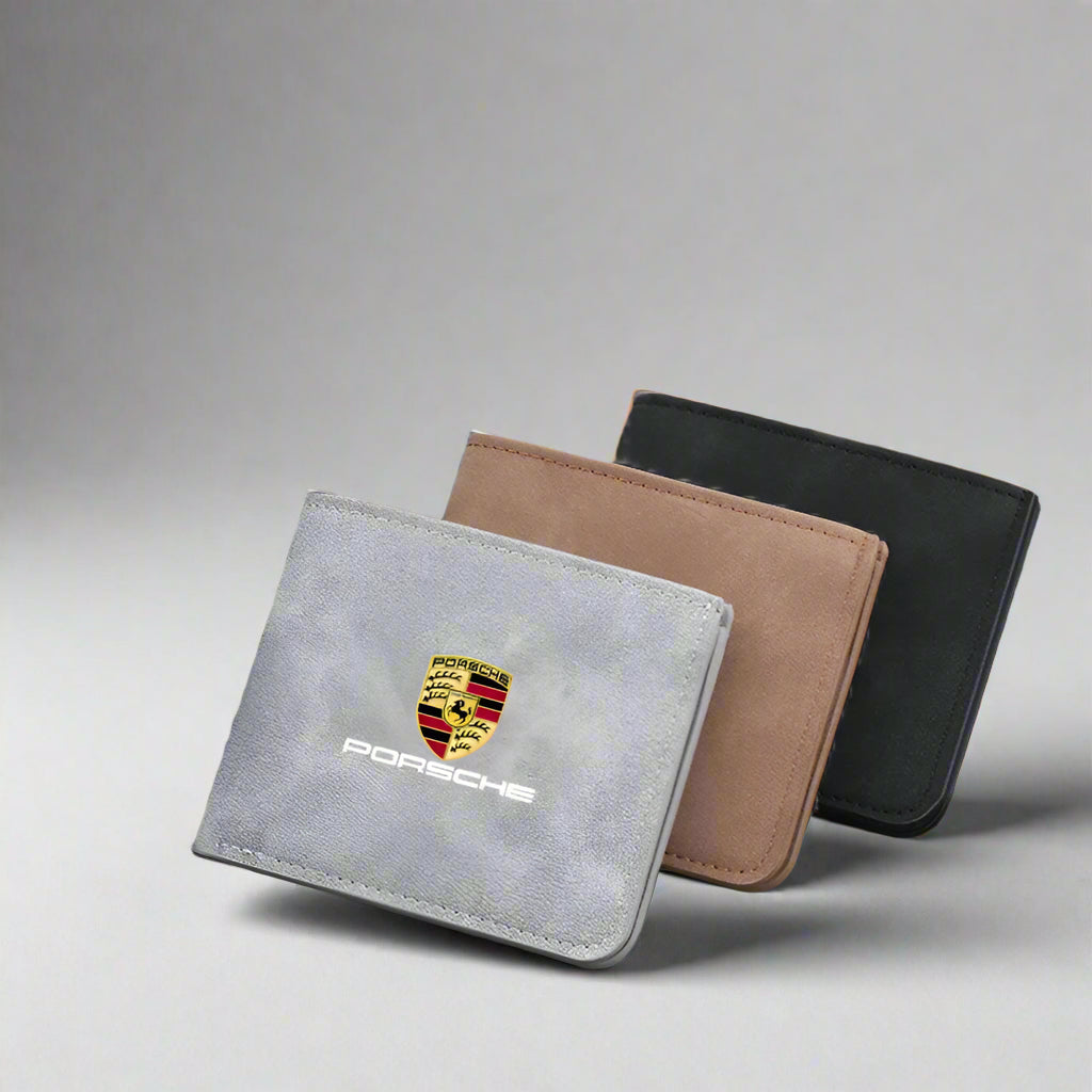 Porsche Suede Leather Wallet