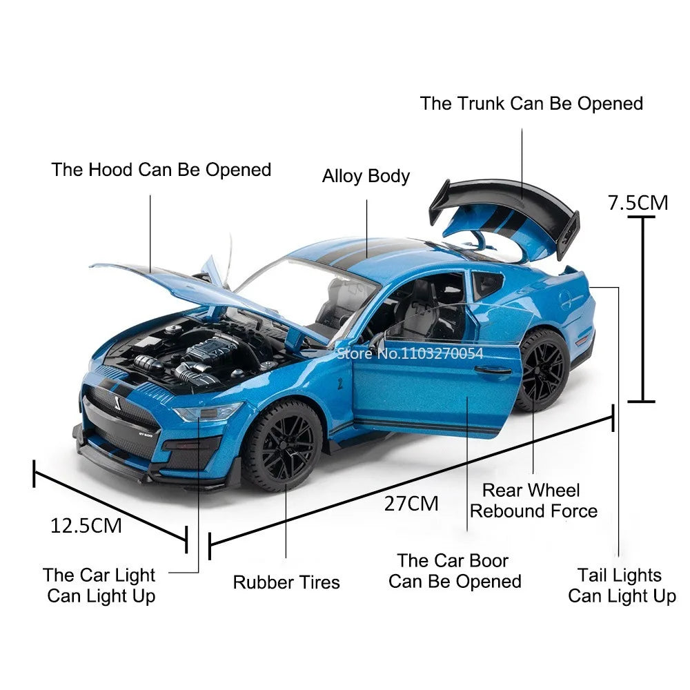Mustang Shelby Diecast Model 1:18