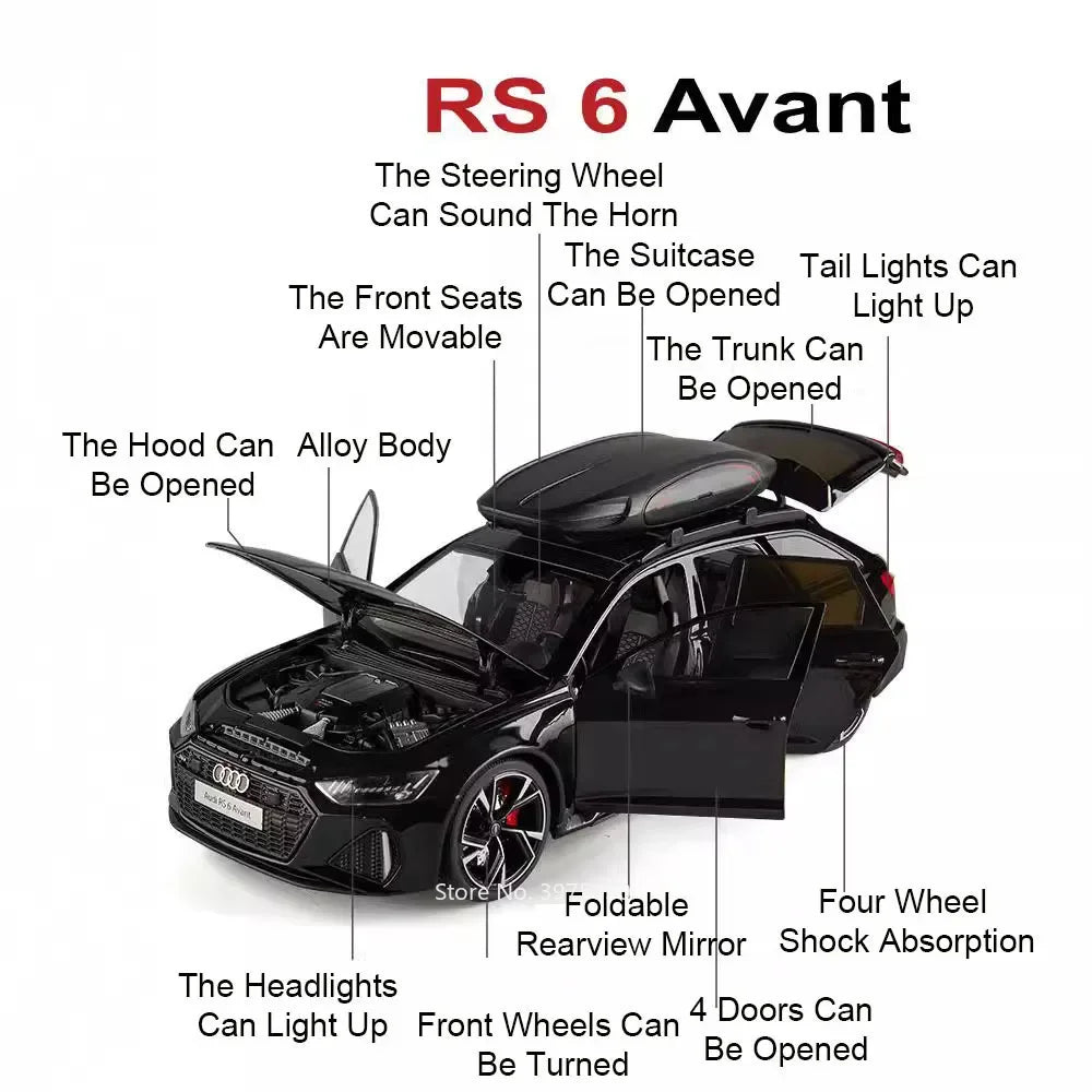 Audi RS6 Avant Diecast Model 1:18