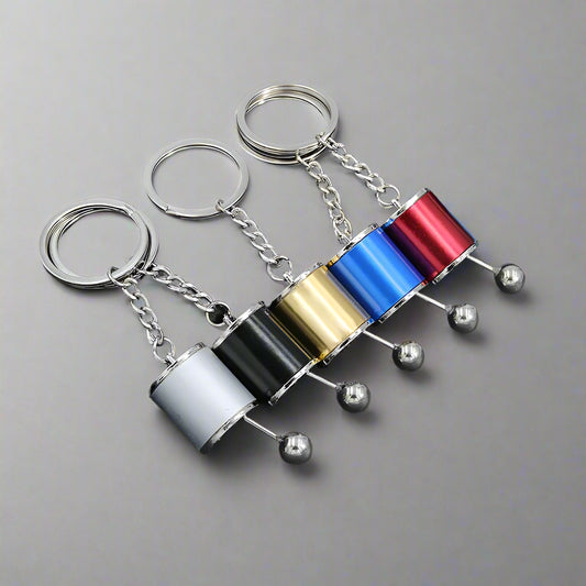 Gearbox Alloy Keychain