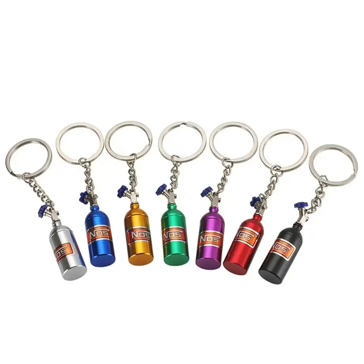 NOS Alloy Keychain