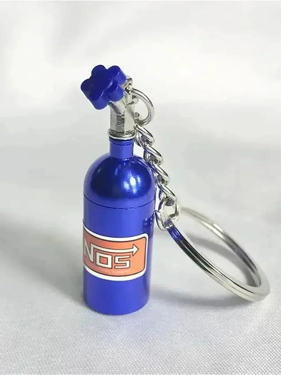 NOS Alloy Keychain