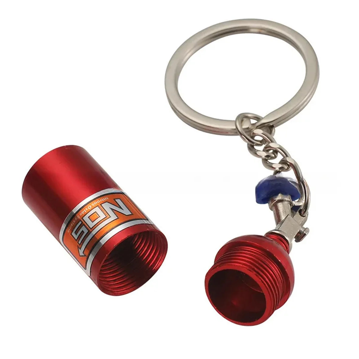 NOS Alloy Keychain