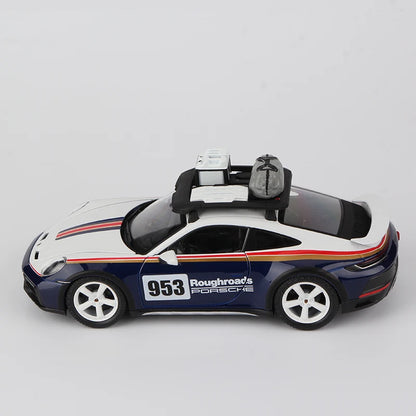 Porsche 911 Dakar Premium Diecast Model 1:24 With Stand