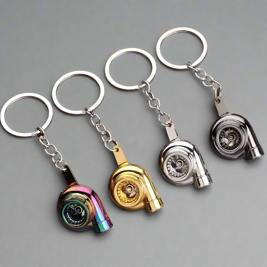 Turbo Alloy Keychain