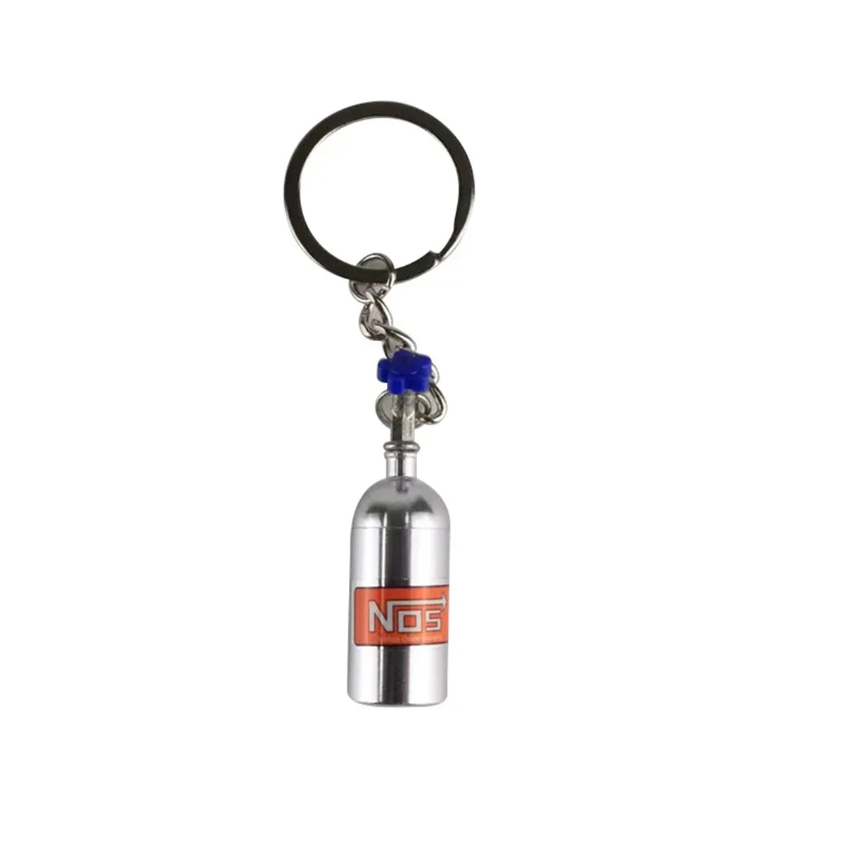 NOS Alloy Keychain