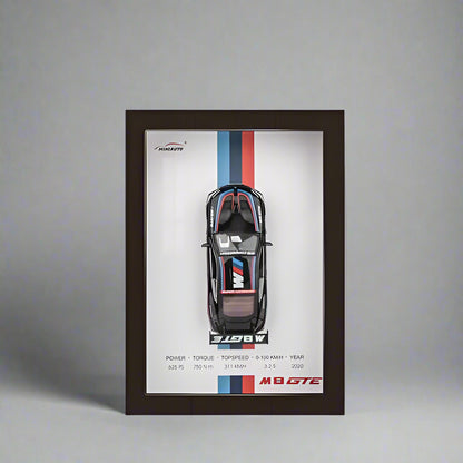 BMW M8 GTE Framed 3D Model