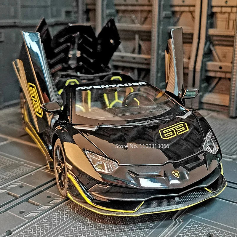 Lamborghini Aventador SVJ Premium Diecast Model 1:24