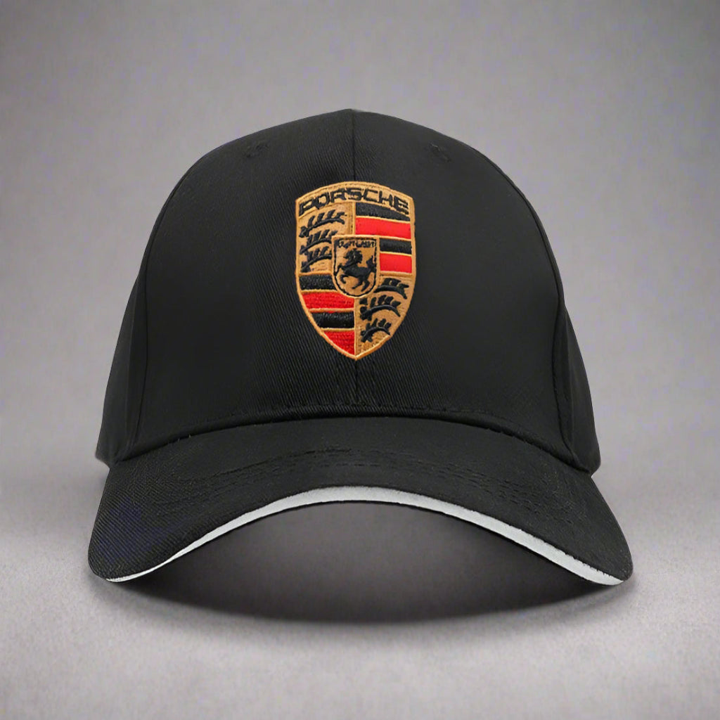 Porsche Embroidered Crest Cap