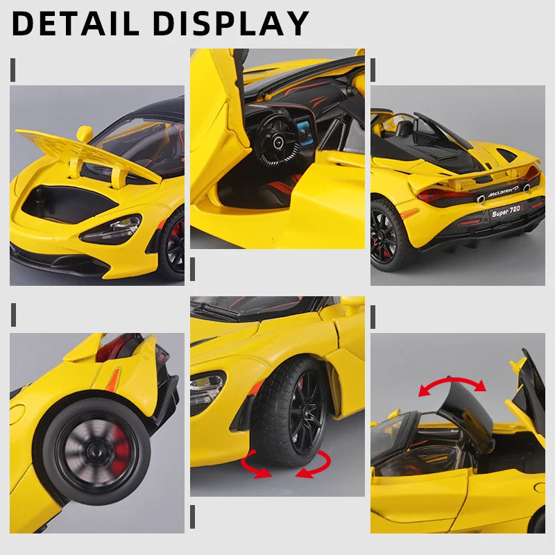 Mclaren 720s Premium Diecast Model 1:24